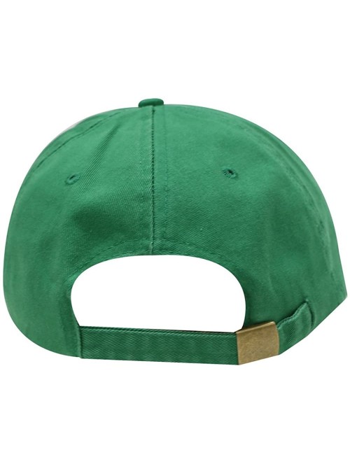 Baseball Caps Firecrackers Ice Cream Cotton Dad Caps - Kelly Green - CJ12L9P51VJ $13.76