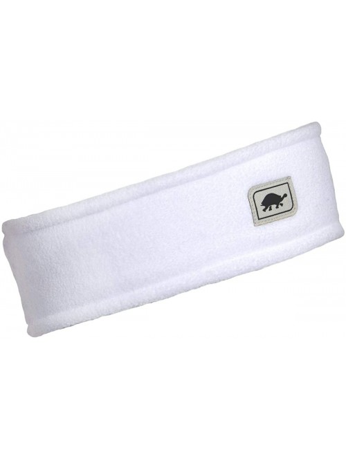 Cold Weather Headbands Chelonia 150 Classic Fleece Double-Layer Headband - White - CG1155V5I0N $18.59