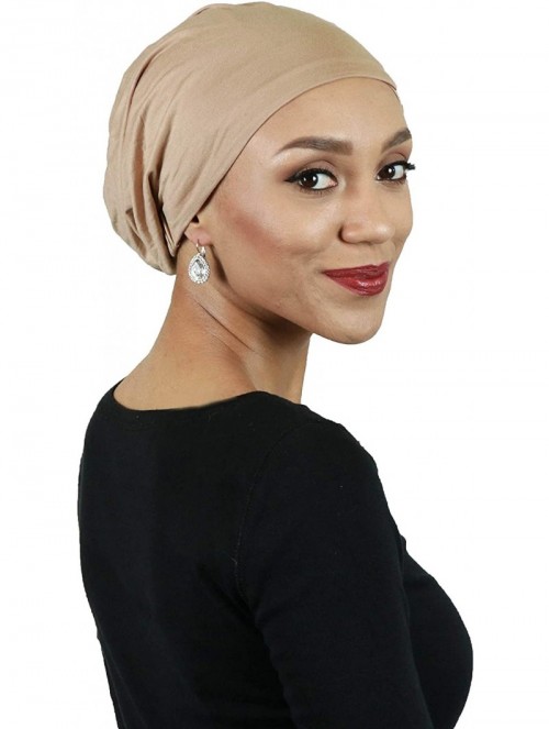 Skullies & Beanies Womens Hat Slouchy Beanie Chemo Cap Cancer Headwear Ladies Snood Head Wrap Head Coverings Turban Bamboo - ...