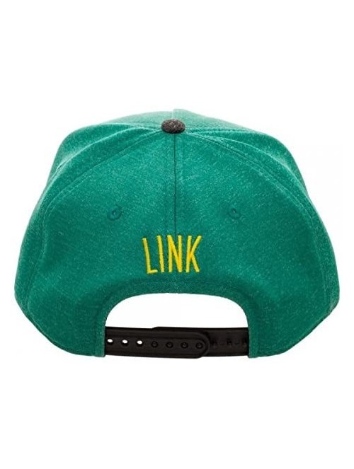 Baseball Caps Green & Grey Marled Nintendo Legend Of Zelda Triforce Snapback - CE188WC589S $33.97