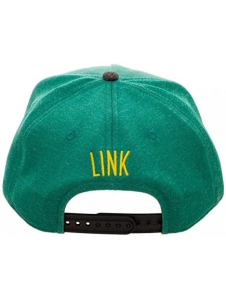 Baseball Caps Green & Grey Marled Nintendo Legend Of Zelda Triforce Snapback - CE188WC589S $33.97