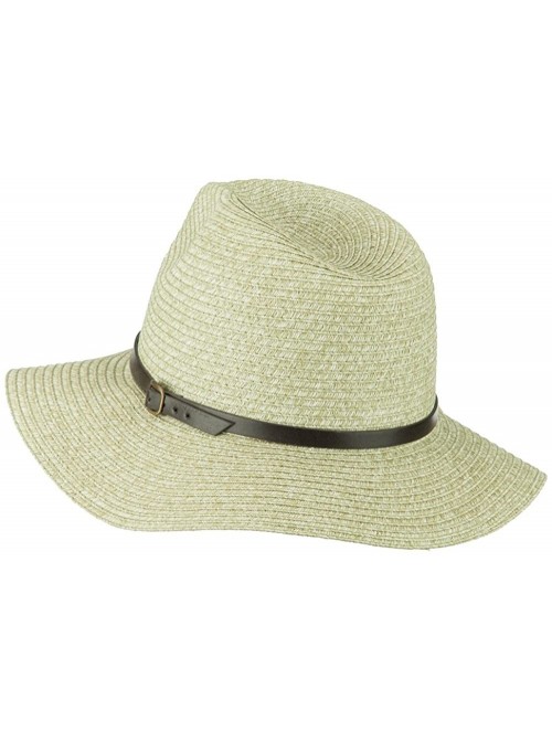 Fedoras Mixed Paper Panama Fedora - Taupe - CS11WYQ9DDP $19.60