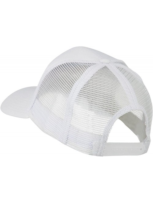 Baseball Caps US Army 9th Infantry Division Patched Mesh Back Cap - White - CM11LUGWW3D $29.35