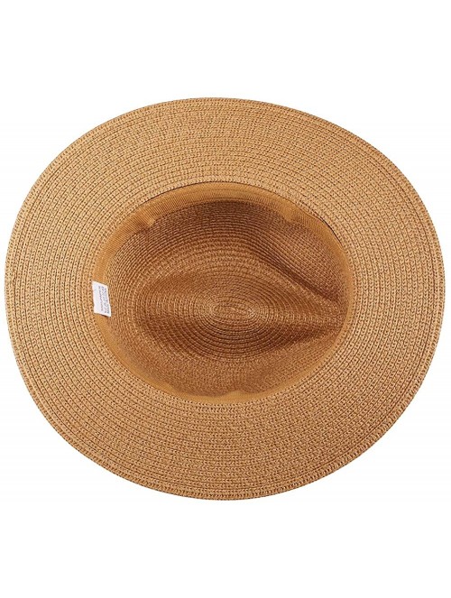 Sun Hats Beach Hats for Women- Summer Straw Hats Wide Brim Panama Hats with UV UPF 50+ Protection for Girls and Ladies - CJ19...