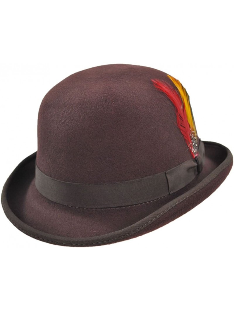 Fedoras English Derby - Brown - C9110VZP169 $47.01