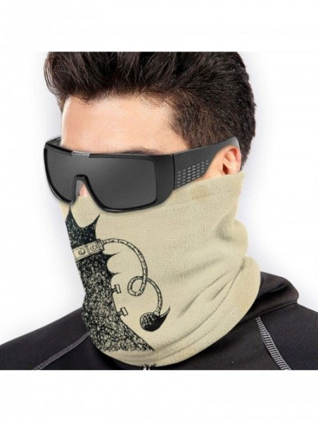 Balaclavas Face Mask Custom 3D Seamless Half Face Bandanas Balaclava - Style 12 - CW197WLE0T2 $14.95