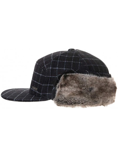 Newsboy Caps Wool/Cotton/Denim Baseball Cap Men Hunting Dad Hats Sports Earflap Unisex - 00776_black - C318YLZ8IM8 $19.31