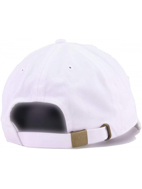 Baseball Caps Irish Shamrock Vintage Baseball Cap Embroidered Cotton Adjustable Distressed Dad Hat - White - CU1924XC4NI $19.76