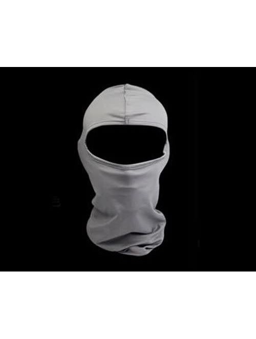 Balaclavas Outdoor Motorcycle Bicycle Protection Balaclava - Gray - CL11TRZF8KN $19.97