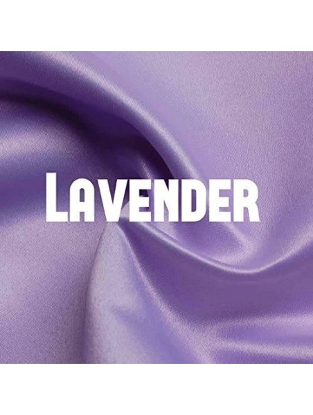 Headbands 1 Inch Wide Satin Headband - Lavender - CS114D2WVFZ $14.74