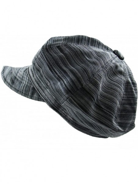 Newsboy Caps Ladies Newsboy Caps - Black/Gray - C911XOF7VCP $21.46