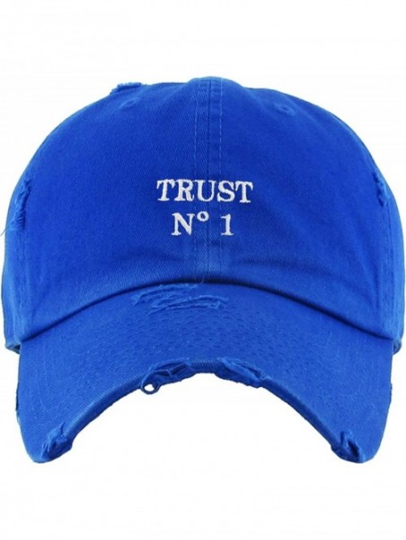 Baseball Caps Dad Hat Trust No One Hustle Savage Vibe Baseball Cap Adjustable Cotton Vintage - (7.1) Royal Trust No1 Vintage ...