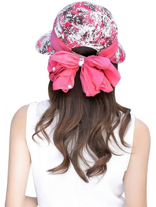 Sun Hats Outdoor Cycling Protection Foldable Sunshade - Rose - C318DDHELTQ $16.19