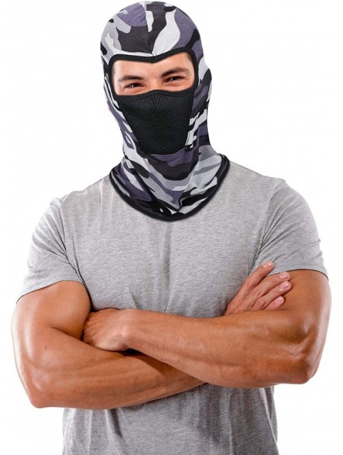 Balaclavas Balaclava Breathable Protection Activities Camouflage - CF1960G3YNZ $21.87