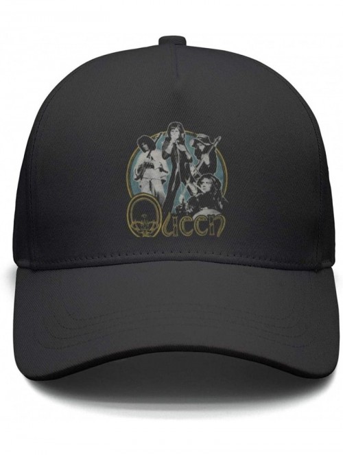 Baseball Caps British_Rock_Band_Queen- USA America Outdoor Sports Baseball Hat Cap Adjustable Snapback Trucker Hats One Size ...