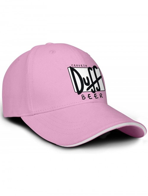 Baseball Caps Duff Beer Logo Womens Baseball Trucker Protection - Duff Beer Logo-41 - C718X7LML4G $26.15