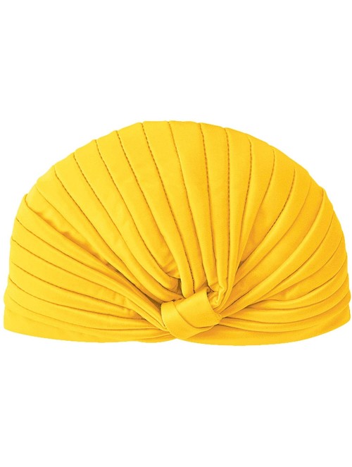 Skullies & Beanies The Perfect Knit Turban - Gold - CC195LU9WXA $22.03