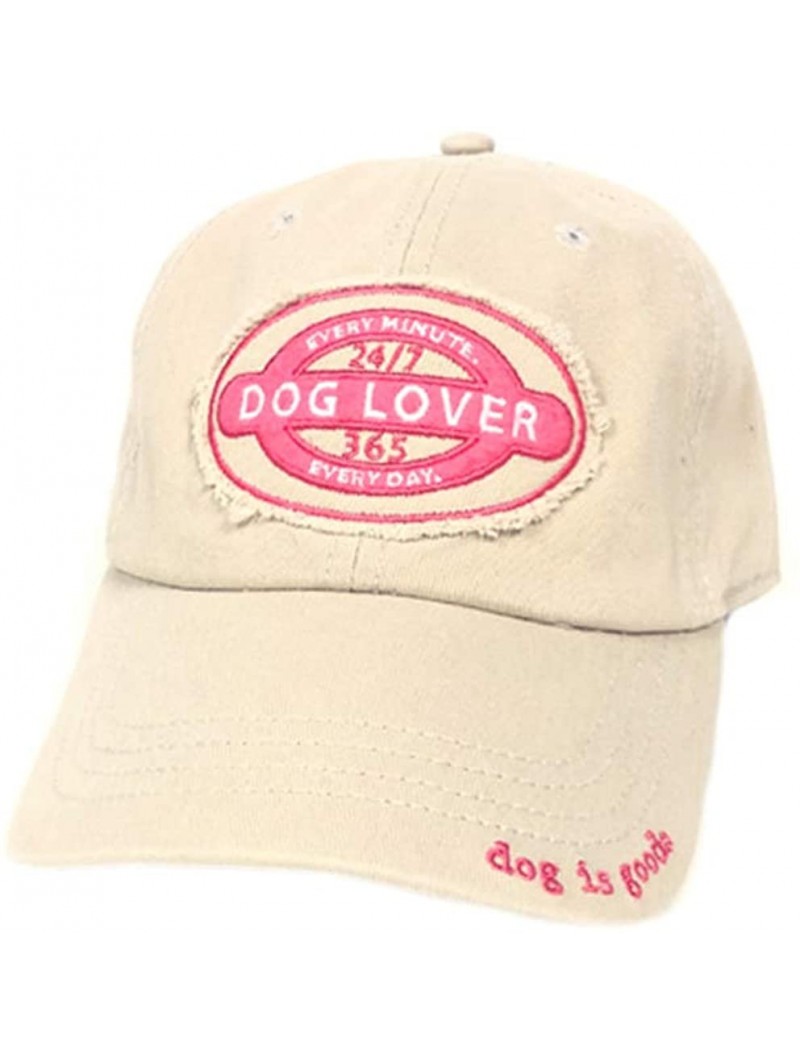 Baseball Caps Signature Hats - Great Gift for Dog Lovers - Dog Lover 24-7/365 - CS18X5SA9T4 $29.71