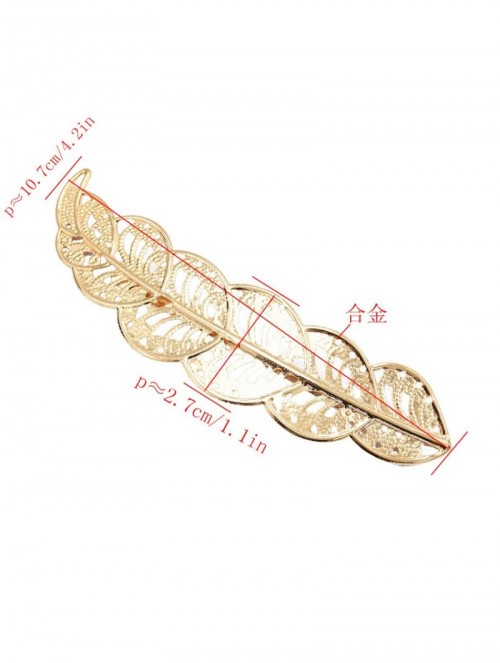 Headbands Bridal Wedding Hair Accessories Headdress Gold Silver Headband Hair Comb Clip Hairpin Crown Jewelry - 6 - CP18XD9LN...