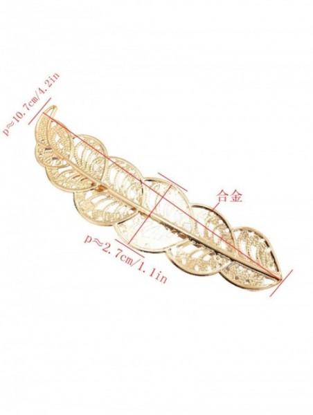 Headbands Bridal Wedding Hair Accessories Headdress Gold Silver Headband Hair Comb Clip Hairpin Crown Jewelry - 6 - CP18XD9LN...