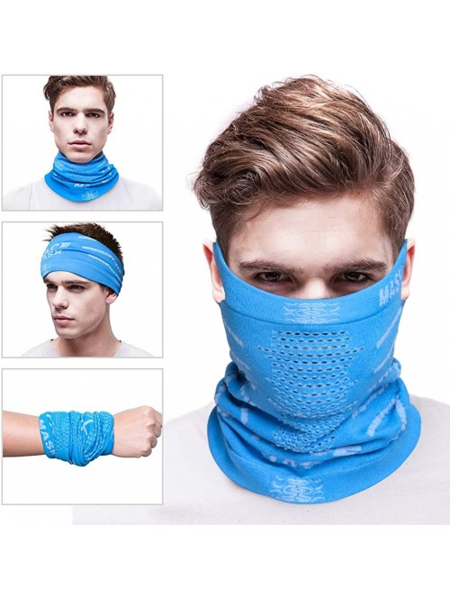 Balaclavas Ski Mask Half Face Mask Windproof Neck Warmer for Snow Skiing - Blue - CK18UUTOYY6 $14.10