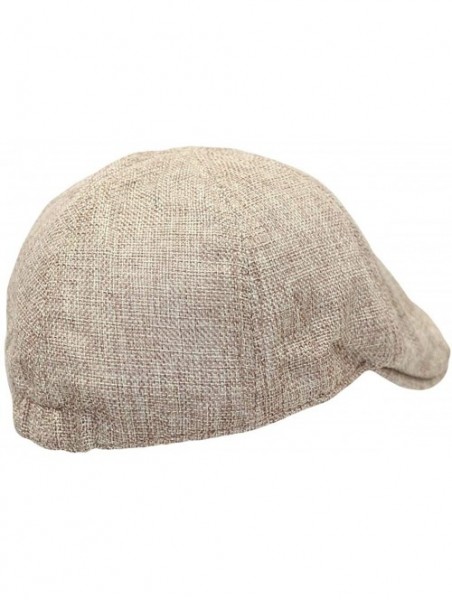 Newsboy Caps Flat Cap Summer Cool Ivy Style Neutral Color Newsboy Hat AM3998 - Easy_beige - CB18W67GMTQ $16.91