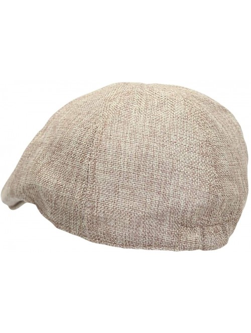 Newsboy Caps Flat Cap Summer Cool Ivy Style Neutral Color Newsboy Hat AM3998 - Easy_beige - CB18W67GMTQ $16.91