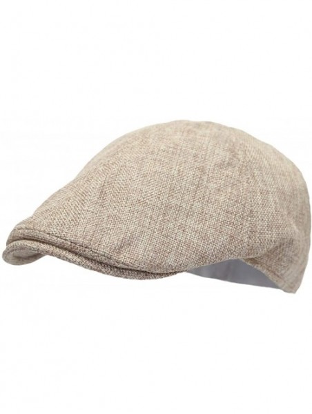 Newsboy Caps Flat Cap Summer Cool Ivy Style Neutral Color Newsboy Hat AM3998 - Easy_beige - CB18W67GMTQ $16.91