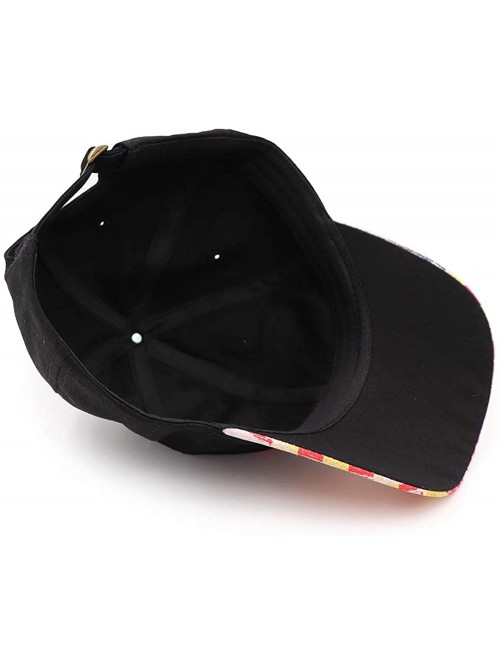 Baseball Caps Trump Hat 2020 Keep America Great USA Flag Baseball Cap - Black - C018SIE4H3Y $13.46