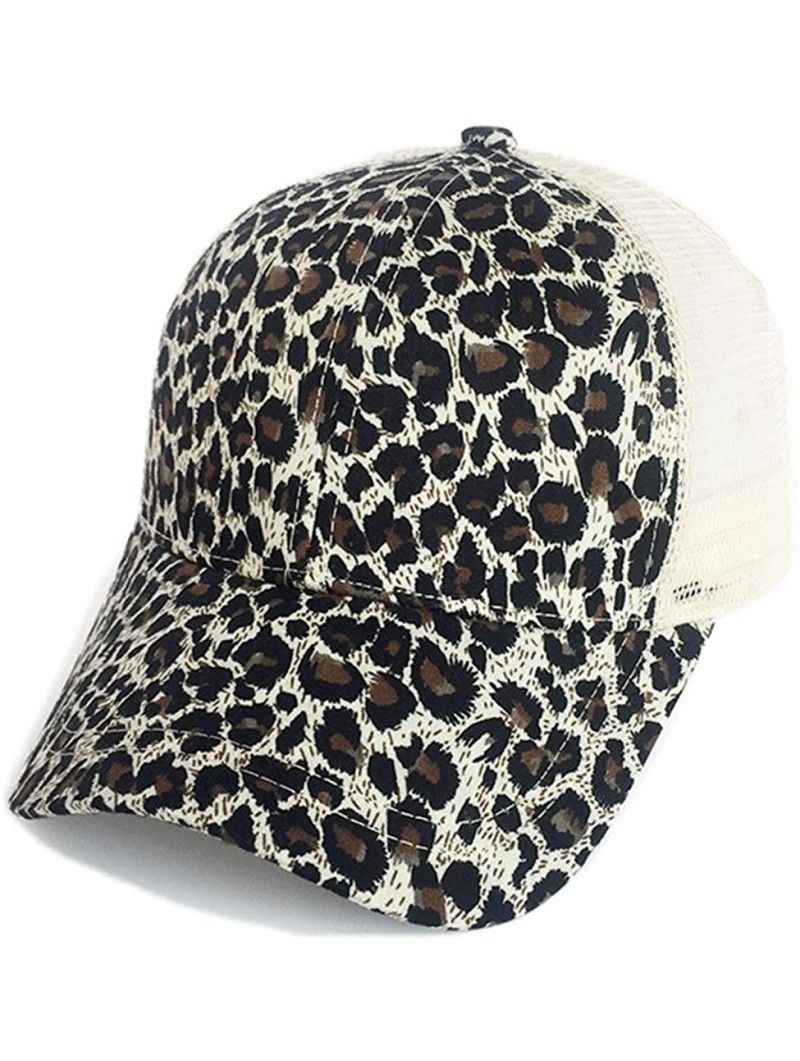 Baseball Caps Women's Mesh Lace Flower Print Sun Hat Floral Trucker Baseball Cap Hat - 5bwb - CL18ERNOETR $13.94