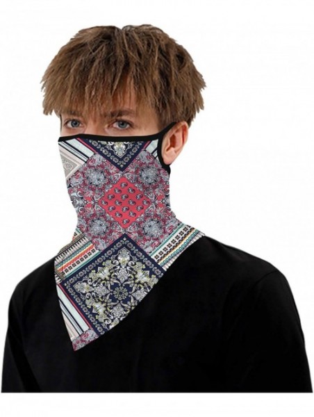 Balaclavas Face Scarf Bandana Ear Loops Face Mask Balaclava Men Women Neck Gaiters Dust Wind Motorcycle Mask Headwear - CY199...