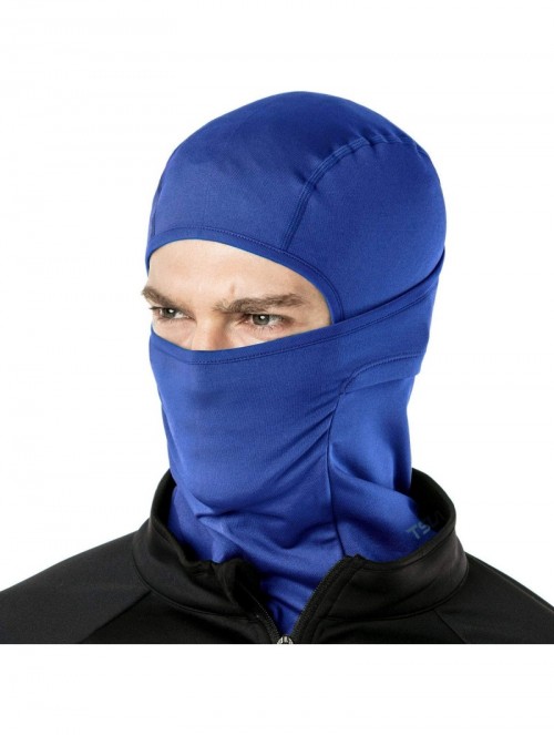 Balaclavas Winter Balaclava Mask Face Cover Thermal Fleece Helmet Liner Unisex - Thermal Balaclava(yzb03) - Blue - CB18QZ6GWK...