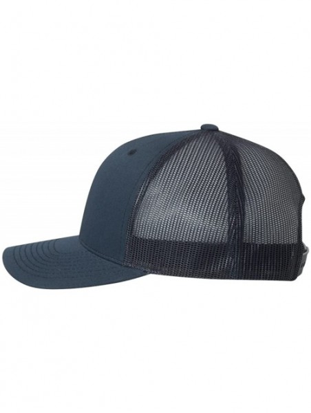 Baseball Caps Flexfit Retro Trucker Hat - Navy - CW12CLXLM2Z $10.88