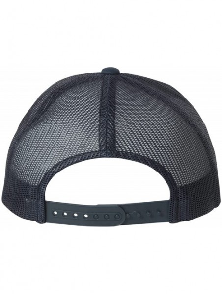 Baseball Caps Flexfit Retro Trucker Hat - Navy - CW12CLXLM2Z $10.88