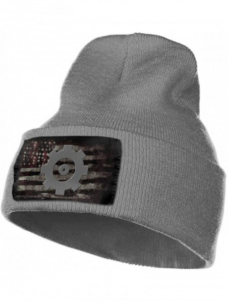 Skullies & Beanies US Navy Engineman's Mens Beanie Cap Skull Cap Winter Warm Knitting Hats. - Deep Heather - CO19203LZWN $25.57