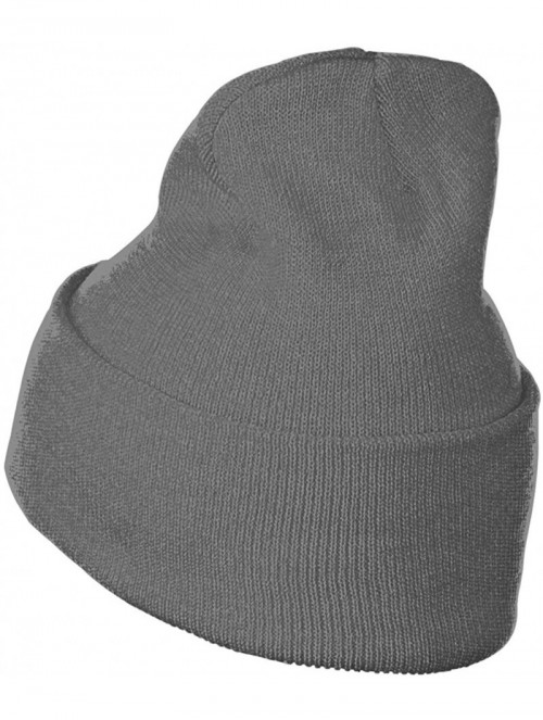 Skullies & Beanies US Navy Engineman's Mens Beanie Cap Skull Cap Winter Warm Knitting Hats. - Deep Heather - CO19203LZWN $25.57