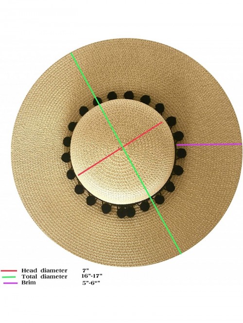 Sun Hats Hello Sunshine-Floopy-Hat - Natural/Black - CL18EZ2T04W $29.53