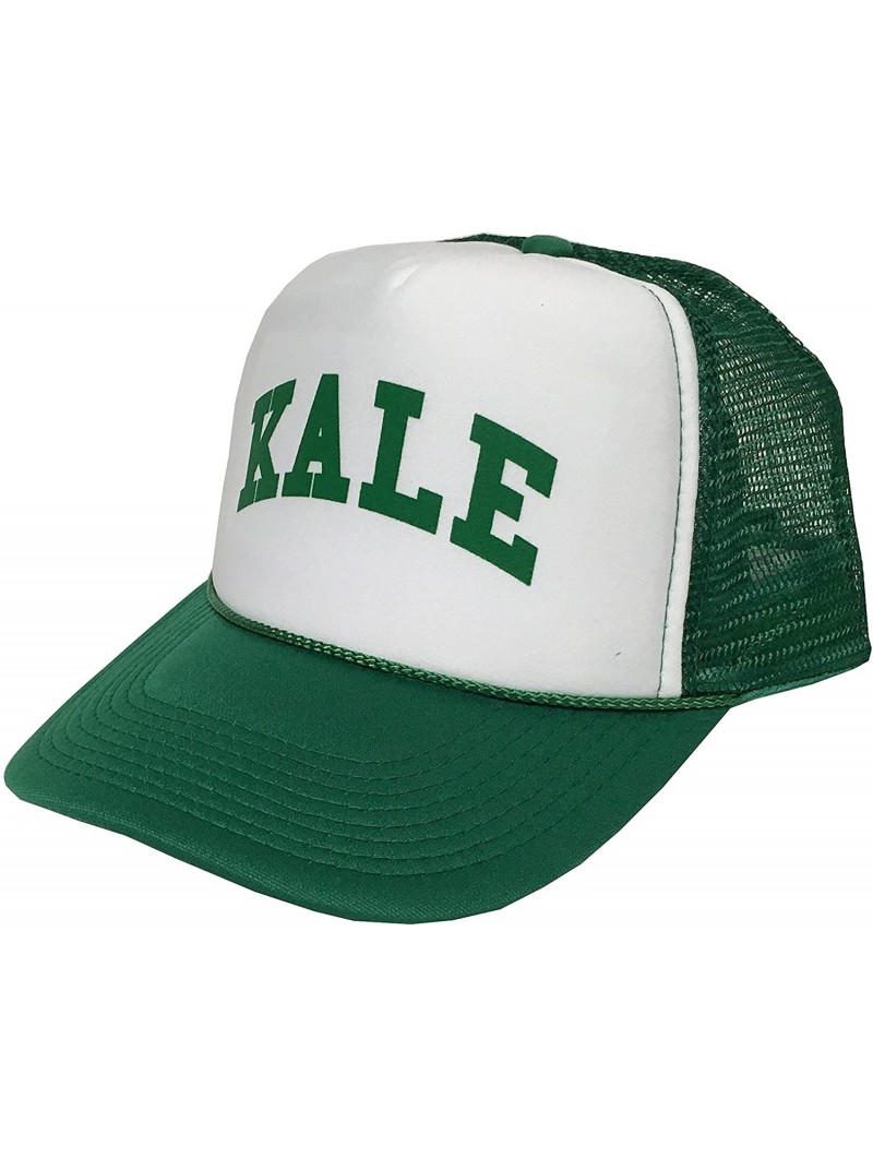 Baseball Caps Kale Adjustable Unisex Hat Cap - Green/White/Green - C812NAJAMFV $12.62