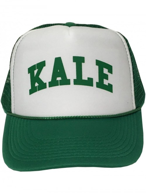 Baseball Caps Kale Adjustable Unisex Hat Cap - Green/White/Green - C812NAJAMFV $12.62