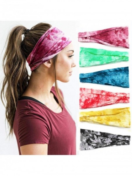 Headbands Headbands Women Boho Printed - Multicolor Set 2 - CN197SQGDKK $21.78