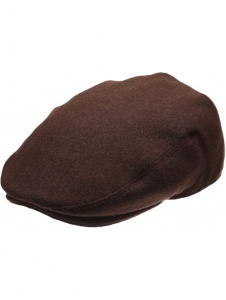 Newsboy Caps Men's Premium Wool Blend Classic Ivy Hat with Socks. - Darkbrown - CE12I5DZZ7X $16.80