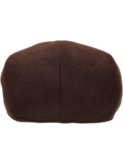 Newsboy Caps Men's Premium Wool Blend Classic Ivy Hat with Socks. - Darkbrown - CE12I5DZZ7X $16.80