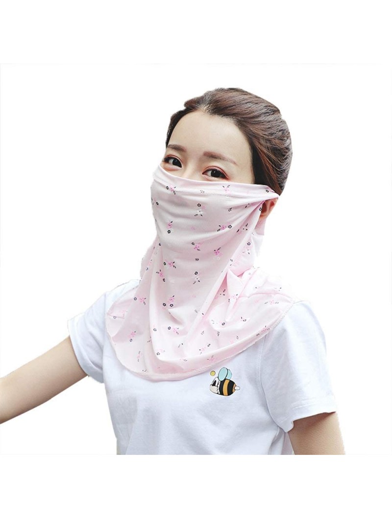 Balaclavas UV Face Mask Sun Protection Scarf Shields Gaiter Neck Summer Balaclava Bandana UPF 50+UV Block for Women - C6198H8...