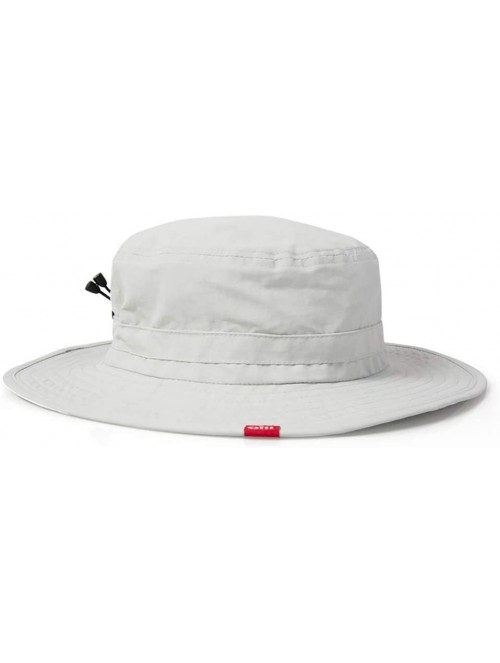 Sun Hats Technical UV Sun Hat with Hat Retainer - Silver Gray - CB11KD5K1O9 $44.24