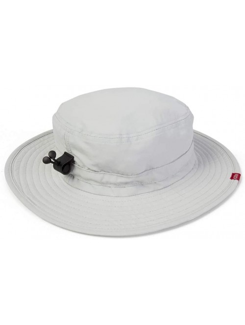 Sun Hats Technical UV Sun Hat with Hat Retainer - Silver Gray - CB11KD5K1O9 $44.24