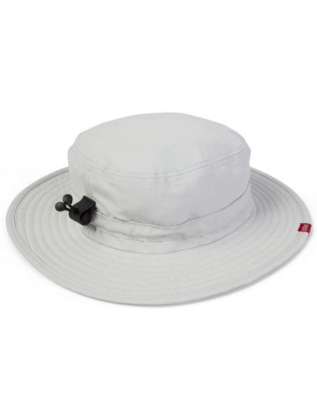 Sun Hats Technical UV Sun Hat with Hat Retainer - Silver Gray - CB11KD5K1O9 $44.24