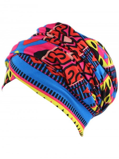 Headbands African Design Headscarf Long Head Scarf Jewish Headcover Turban Shawl Warp Hair African Headwrap - CO186RZO0LC $19.33