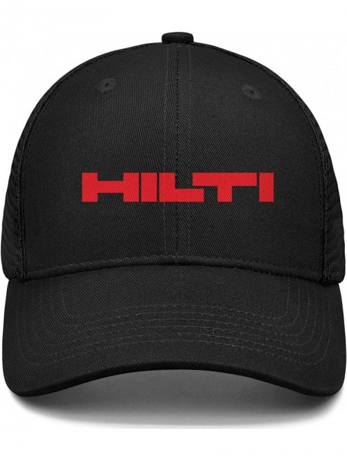 Baseball Caps Men and Women Baseball Cap Hilti-AG-Company-Group-Tools- Dad Custom Caps Team Graphic Hats - Black-19 - C418XU0...