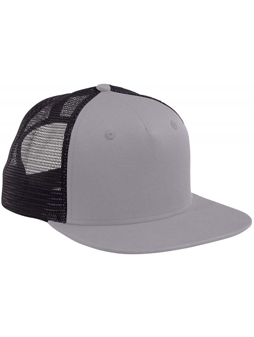 Baseball Caps Mens Surfer Trucker Cotton Twill Cap - Grey/Black - C411M9BJ335 $13.13