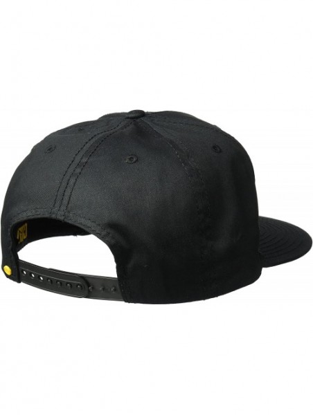 Baseball Caps Men's Diesel Power Flat Bill Cap - Black - C31803I8IW8 $26.48